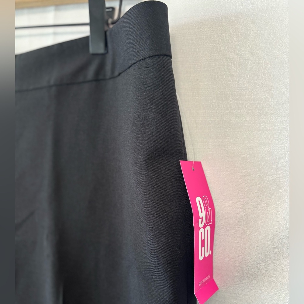 9 & CO NWT Black Modern Fit Pants Size 12 - Picture 4 of 8